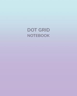 Dot Grid Notebook: 8"X10" Pastel Cover 100 Pages