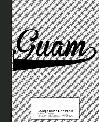 College Ruled Line Paper: GUAM Notebook