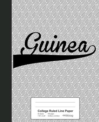 College Ruled Line Paper: GUINEA Notebook