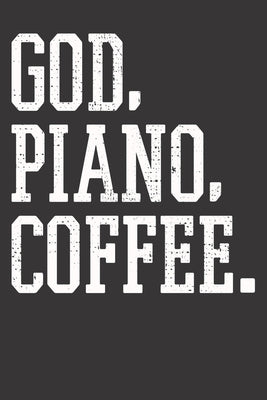 Notebook: Piano Music Instrument Pianist Musician Gift Dot Grid 6x9 120 Pages