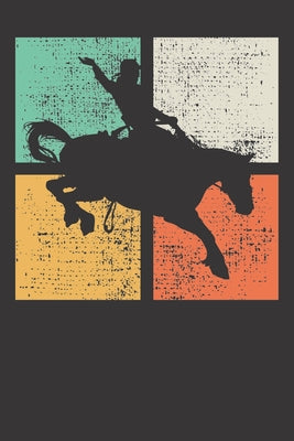 Notebook: RodeoWild Horse Cowboy Country Gift Dot Grid 6x9 120 Pages