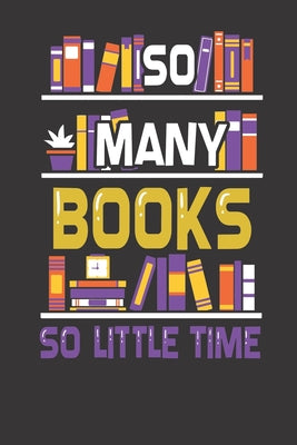 Notebook: Reading Book Lover Bookworm Cute Gift Dot Grid 6x9 120 Pages