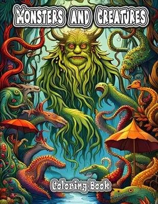 Monsters and Creatures Coloring Book