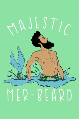 Majestic Mer Beard: Comic Book Notebook Paper