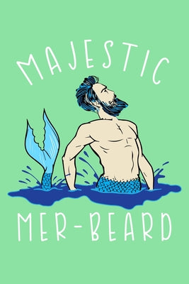 Majestic Mer Beard: Comic Book Notebook Paper