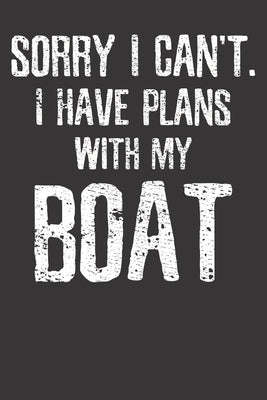Notebook: Boat College Ruled 6x9 120 Pages