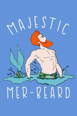 Majestic Mer Beard: Comic Book Notebook Paper