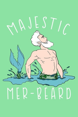 Majestic Mer Beard: Comic Book Notebook Paper