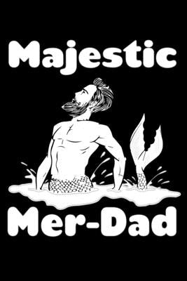 Majestic Mer Dad: Comic Book Notebook Paper