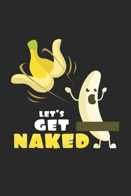 Let's get naked: 6x9 Banana - dotgrid - dot grid paper - notebook - notes
