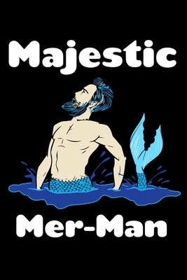 Majestic Merman: Comic Book Notebook Paper