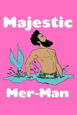 Majestic Mer Man: Comic Book Notebook Paper