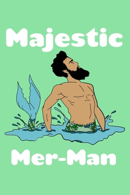 Majestic Mer Man: Comic Book Notebook Paper