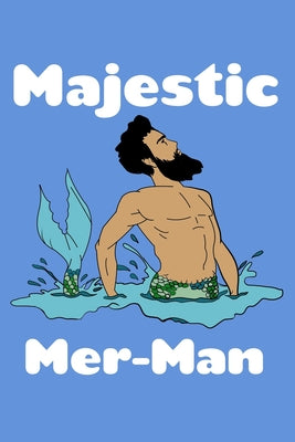 Majestic Mer Man: Comic Book Notebook Paper