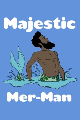 Majestic Mer Man: Comic Book Notebook Paper
