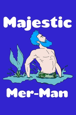 Majestic Mer Man: Comic Book Notebook Paper