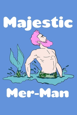Majestic Mer Man: Comic Book Notebook Paper
