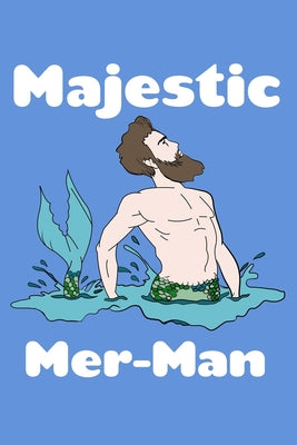 Majestic Mer Man: Comic Book Notebook Paper