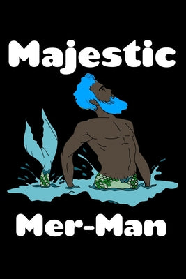 Majestic Mer Man: Comic Book Notebook Paper