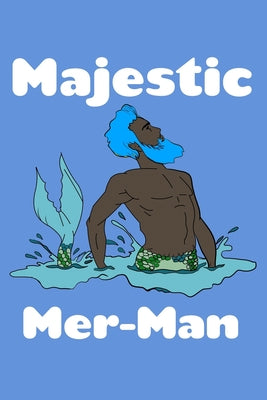 Majestic Mer Man: Comic Book Notebook Paper