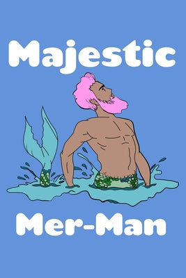 Majestic Mer Man: Comic Book Notebook Paper