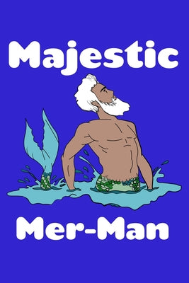 Majestic Mer Man: Comic Book Notebook Paper