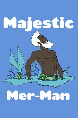 Majestic Mer Man: Comic Book Notebook Paper