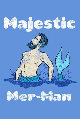 Majestic Merman: Comic Book Notebook Paper