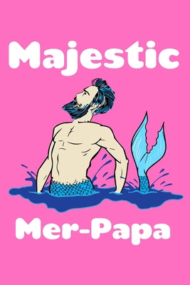 Majestic Merpapa: Comic Book Notebook Paper