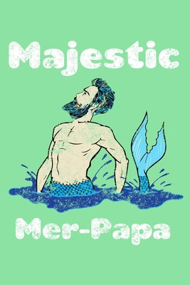 Majestic Mer Papa: Comic Book Notebook Paper