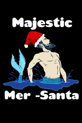 Majestic Mer Santa: Comic Book Notebook Paper