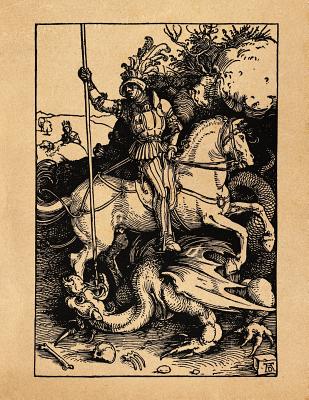 Art Notebook: St. George - Albrecht Durer Art College Ruled Notebook 110 Pages