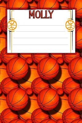 Basketball Life Molly: College Ruled Composition Book