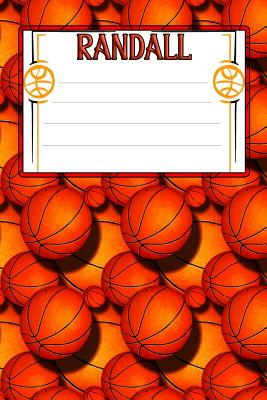 Basketball Life Randall: College Ruled Composition Book