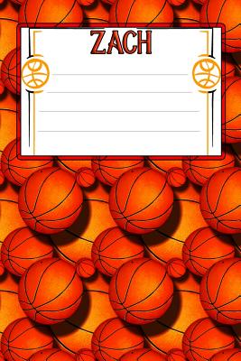 Basketball Life Zach: College Ruled Composition Book