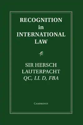 Recognition in International Law