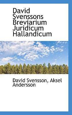 David Svenssons Breviarium Juridicum Hallandicum