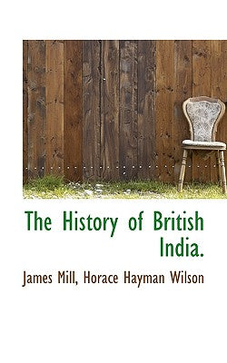 The History of British India.