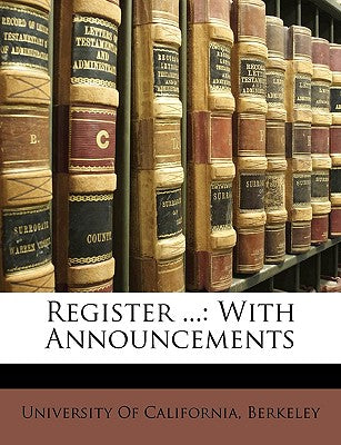 Register ...: With Announcements