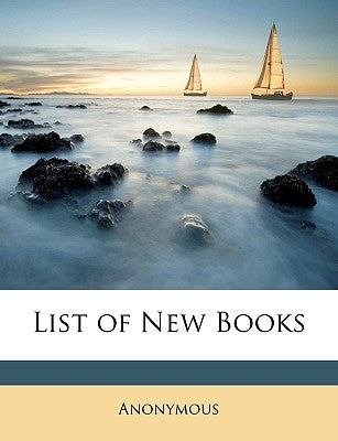 List of New Books