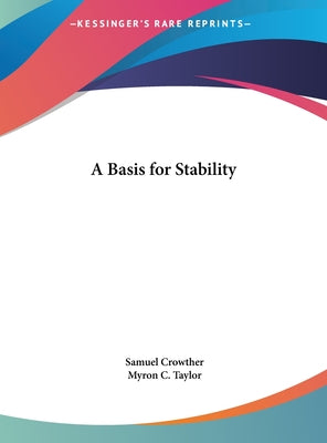 A Basis for Stability