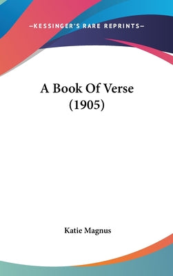 A Book of Verse (1905)
