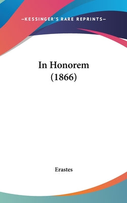 In Honorem (1866)