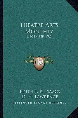 Theatre Arts Monthly: December 1924