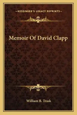 Memoir of David Clapp
