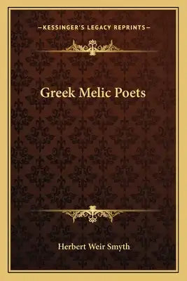 Greek Melic Poets