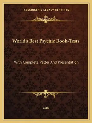 World's Best Psychic Book-Tests: With Complete Patter and Presentation