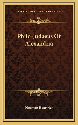 Philo-Judaeus of Alexandria