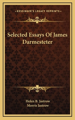 Selected Essays of James Darmesteter