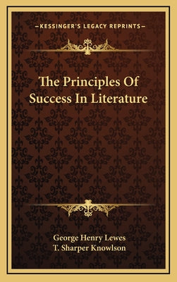 The Principles of Success in Literature
